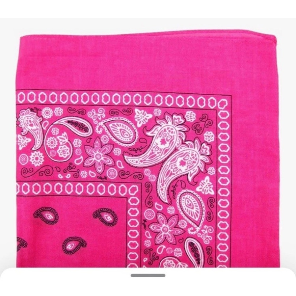 💜 Kaiser Novelty Bandanas Paisley
Single Pack Cotton (22"X 22")